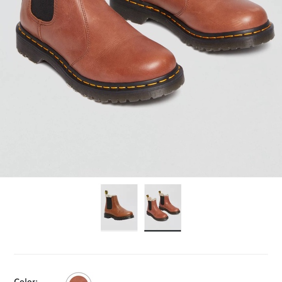 Dr. Martens Brown Chelsea Boots - Picture 3 of 8